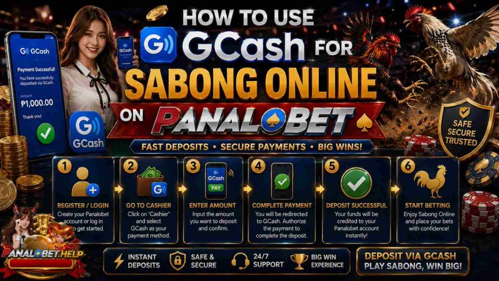 How to Use GCash for Sabong Online on Panalobet