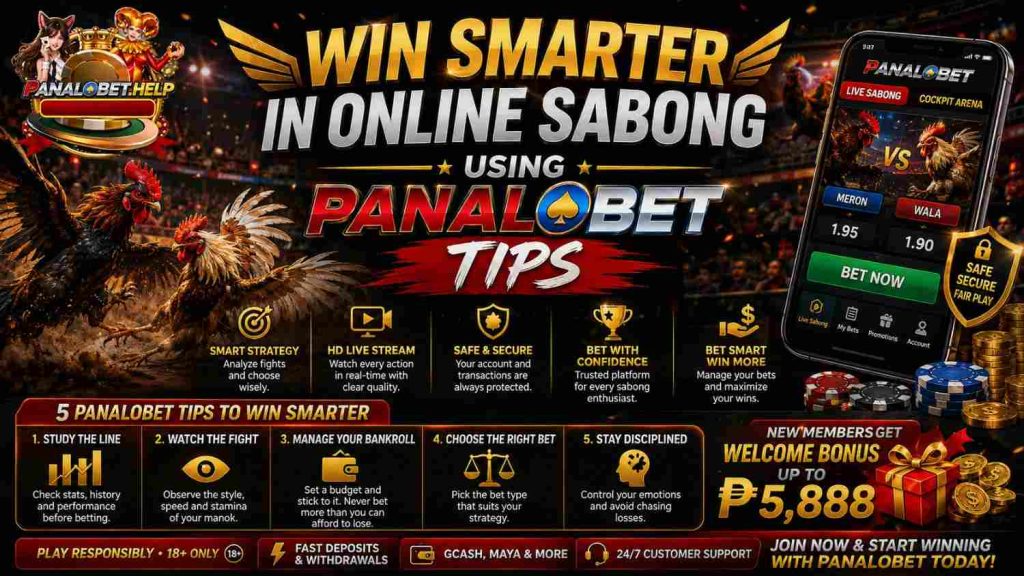 Win Smarter in Online Sabong Using Panalobet Tips
